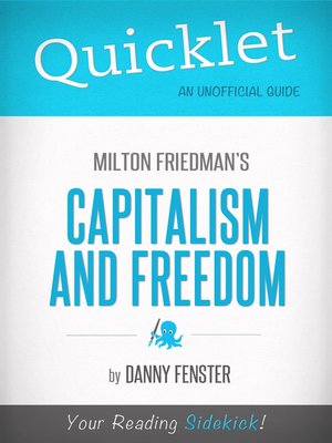 cover image of Quicklet on Capitalism and Freedom by Milton Friedman